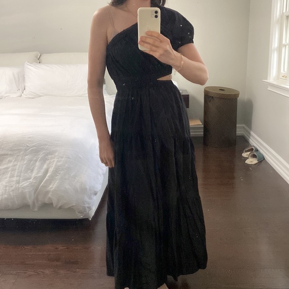 One shoulder cut out maxi dress - Picture 5 of 5